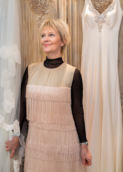 Bespoke wedding accessories designer, Gillian MIllion